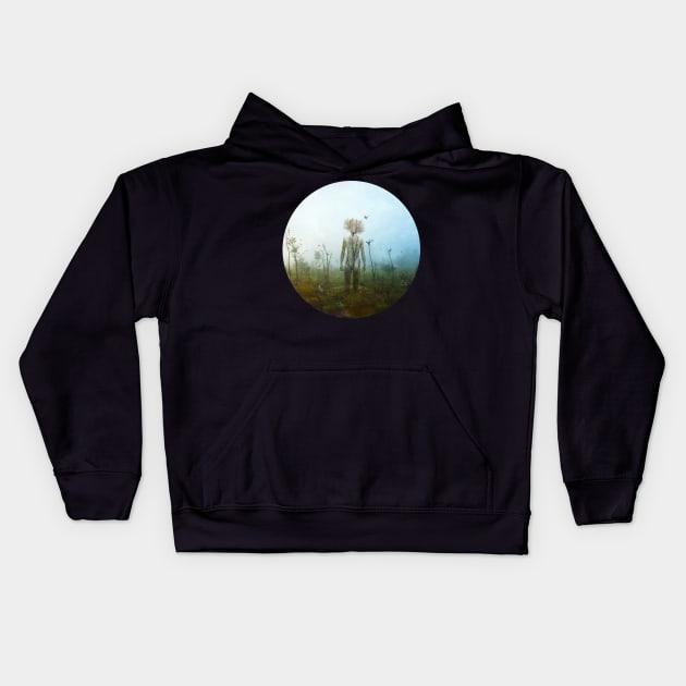 Internal Landscapes Kids Hoodie by Aegis